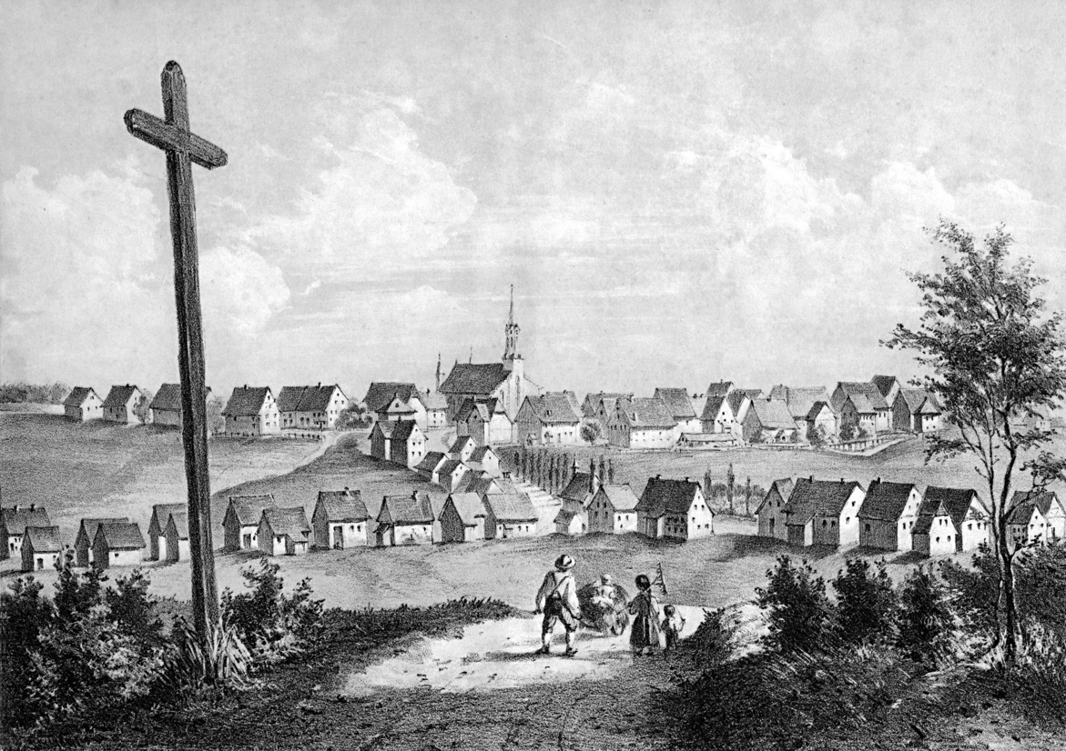 Altes Bild von Hohentengen
