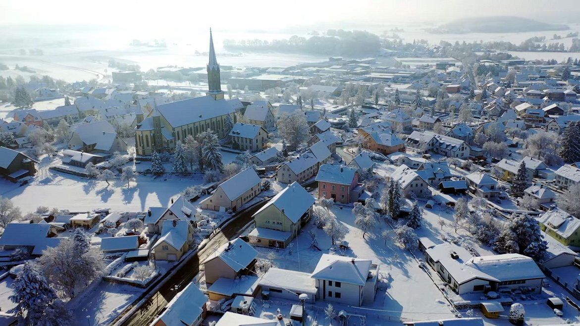 Hohentengen im Winter
