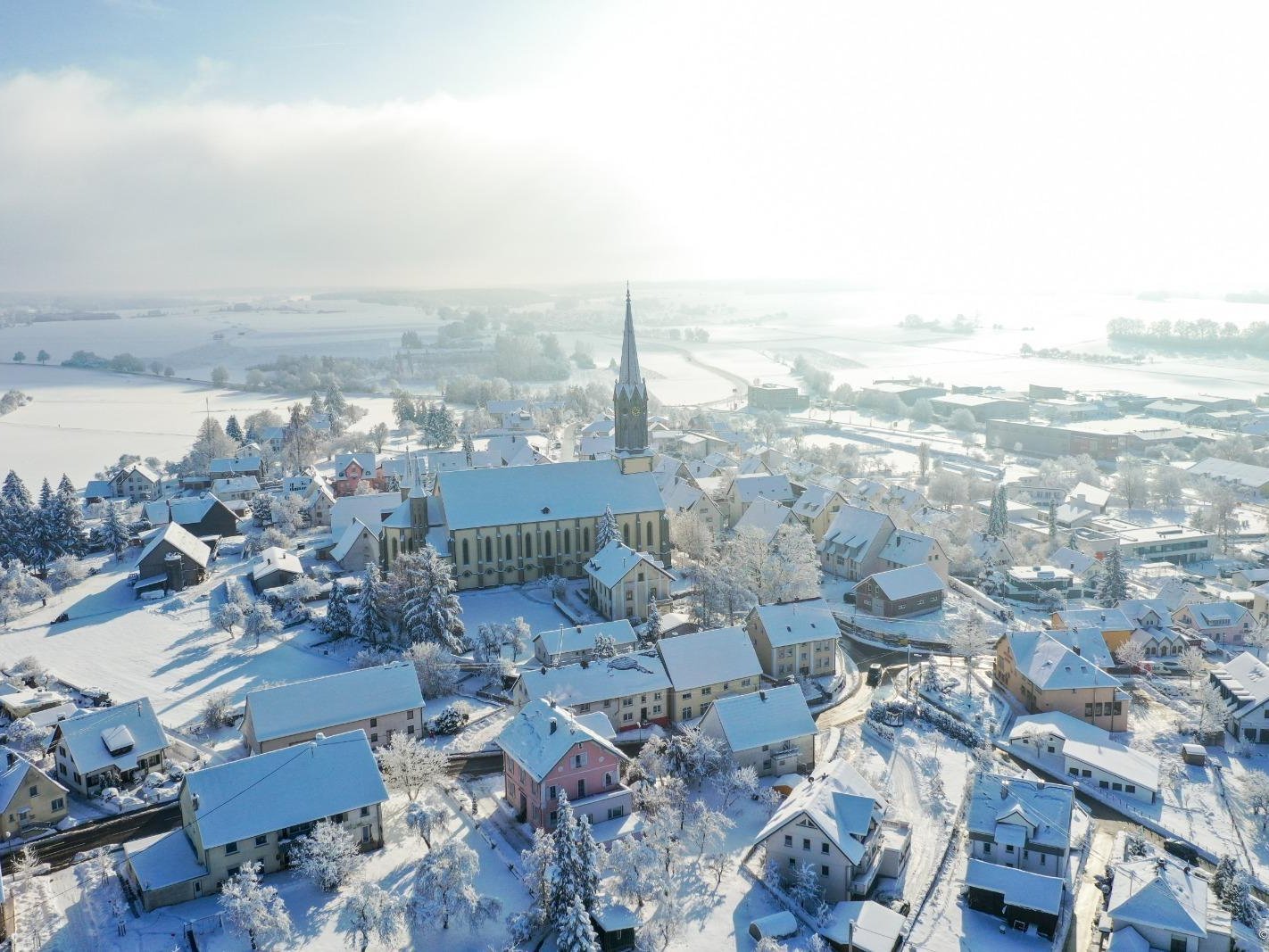 Hohentengen im Winter