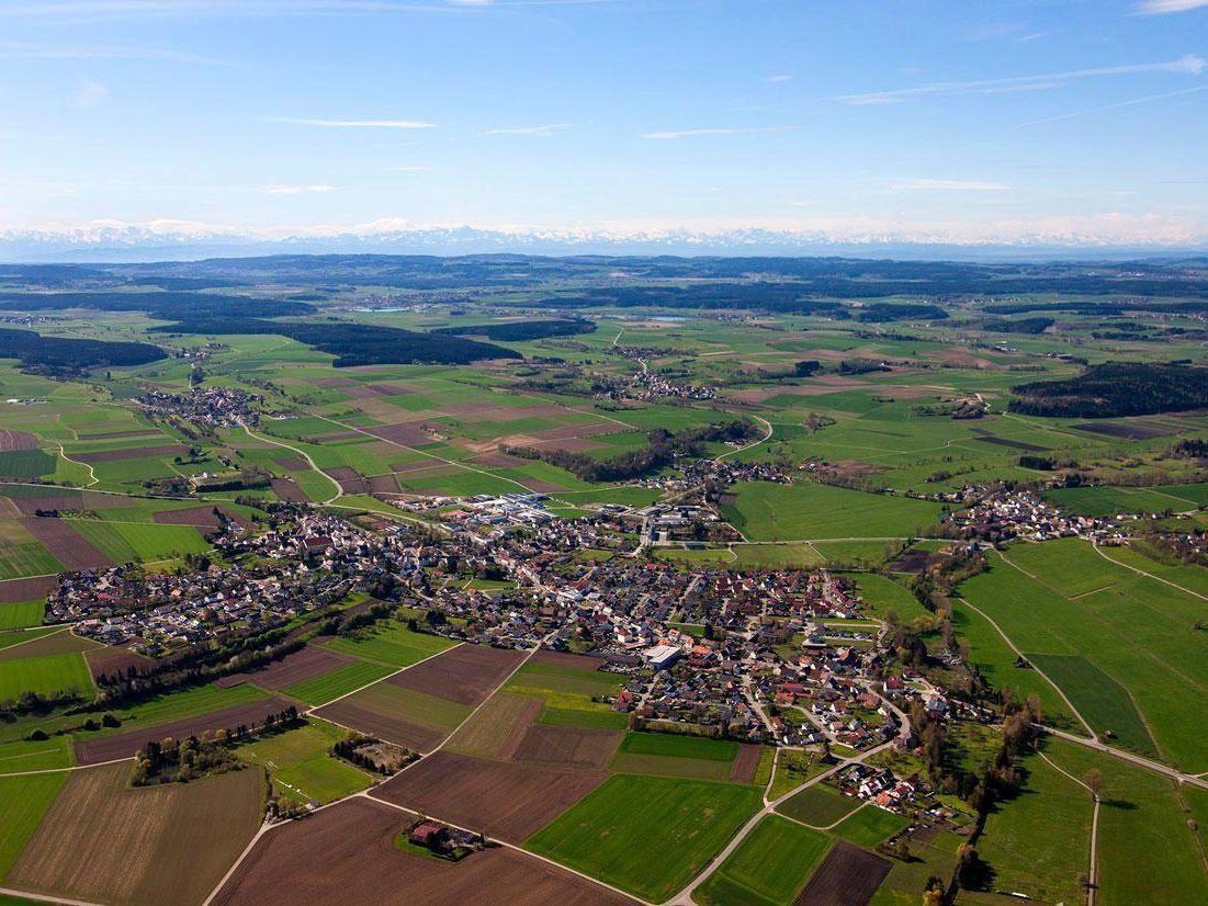 Alte Luftaufnahme Hohentengen