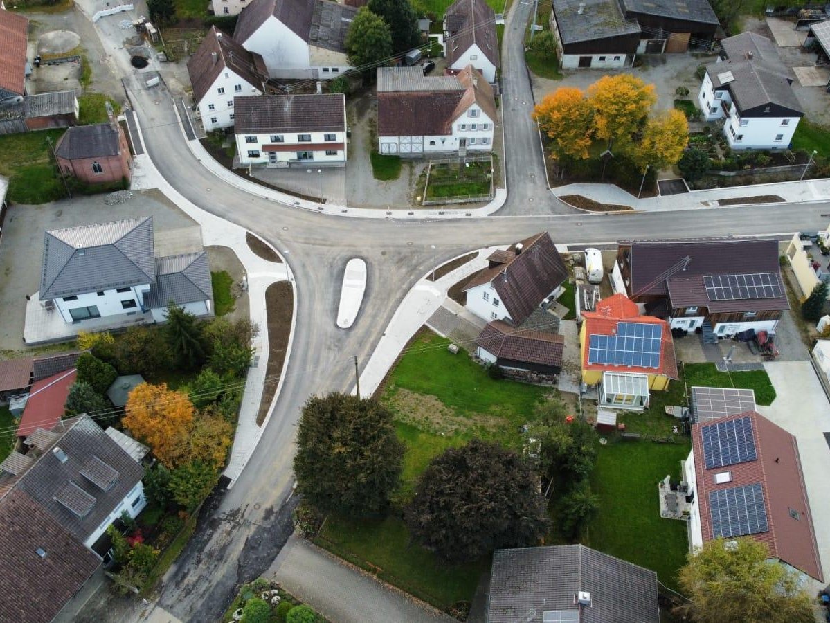 Neue Ortsdurchfahrt Völlkofen